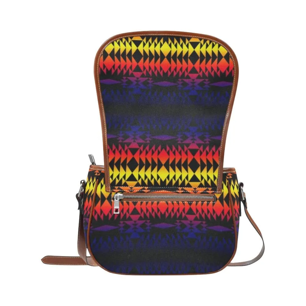 Two Worlds Apart Saddle Bag/Small