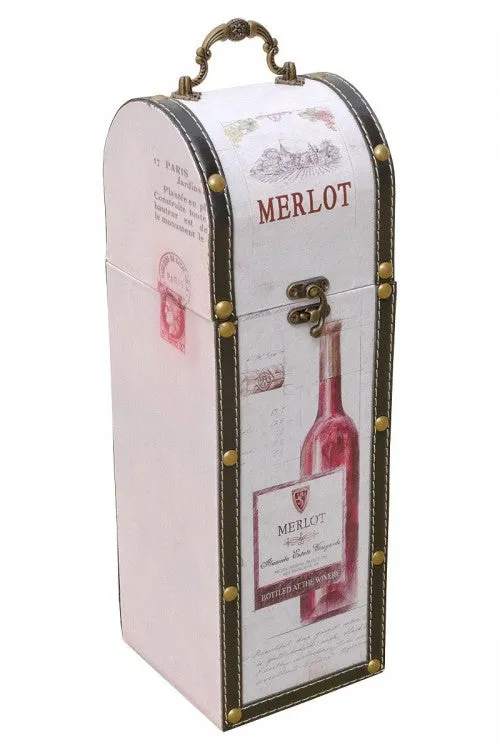 Wine Bottle Carrier - Merlot
